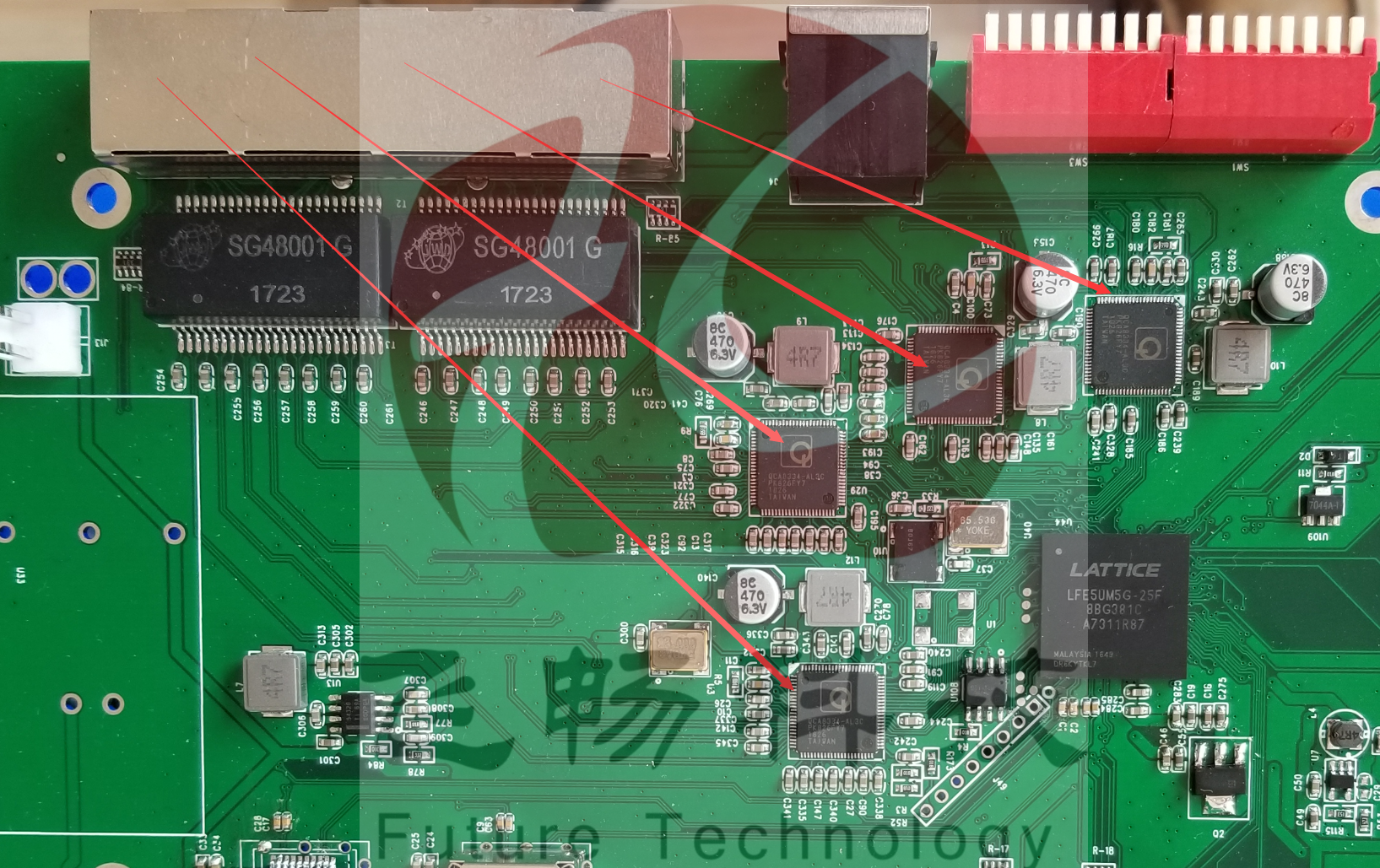 4路千兆物理隔離 多業務光端機（光纖帶寬5G）